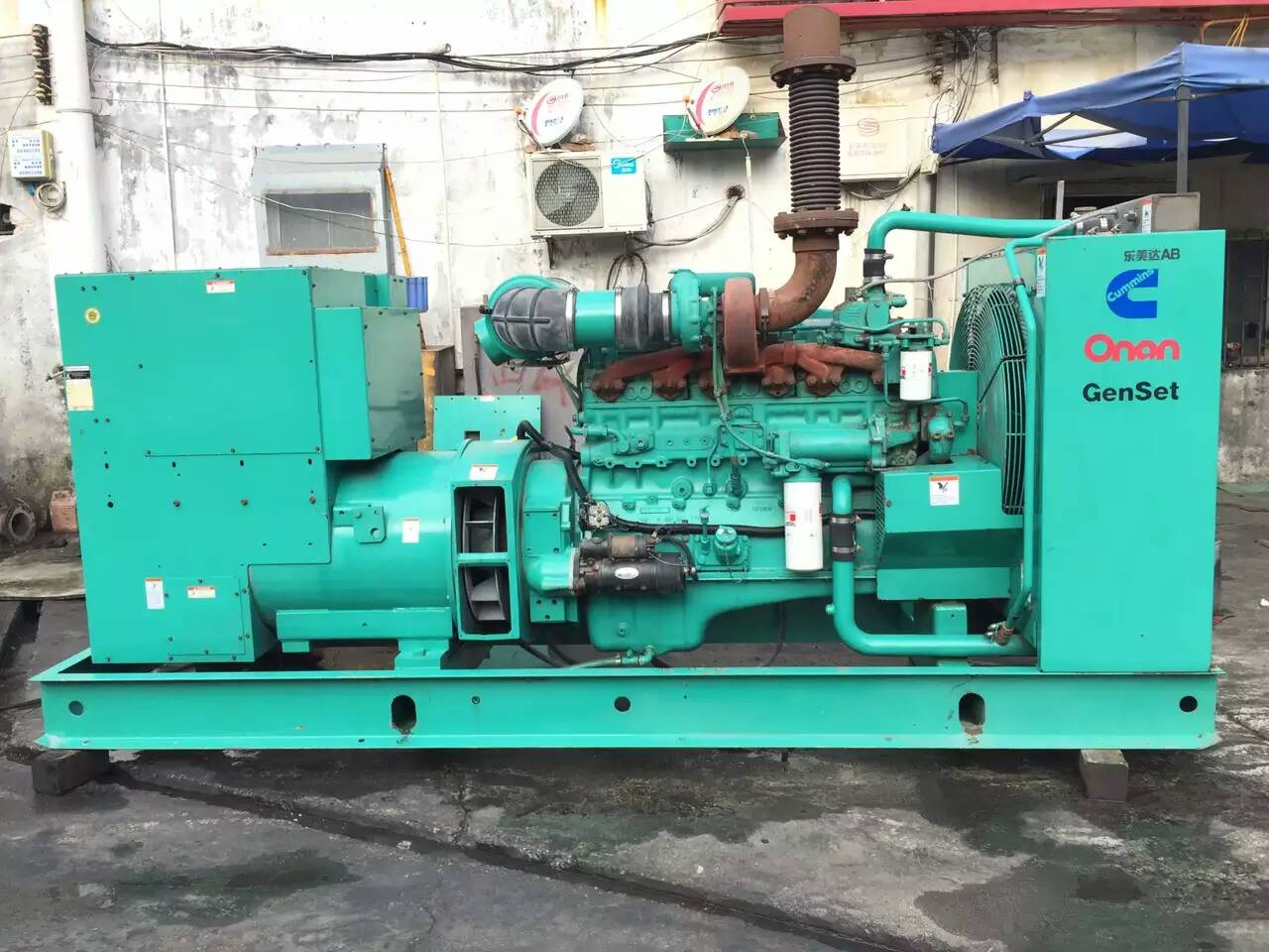 东乡租赁发电机-柴油发电机不正常冒烟的原因